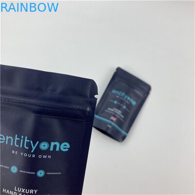 Custom logo gedrukt stand up zak met rits mat afwerking aluminium folie voedsel kwaliteit materiaal doypack