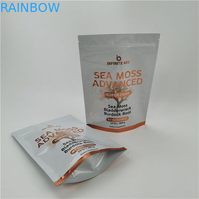 Geaccepteerd Tot 10 kleuren beschikbaar Gemakkelijk teer lijn Stand Up Pouch Bag Heat Seal Zipper Top