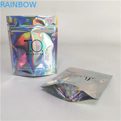 Voedselverpakkingsmateriaal Op maat gemaakte private label vochtbestendige rits Stand-up verpakkingszak