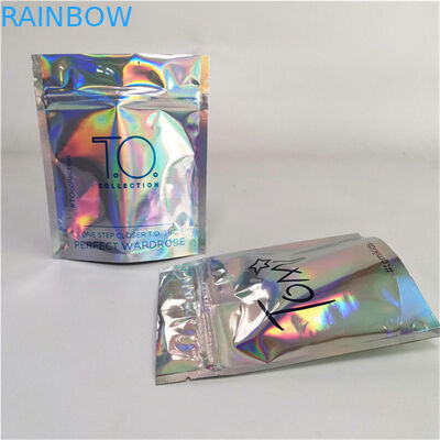 Voedselverpakkingsmateriaal Op maat gemaakte private label vochtbestendige rits Stand-up verpakkingszak