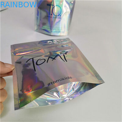 Voedselverpakkingsmateriaal Op maat gemaakte private label vochtbestendige rits Stand-up verpakkingszak