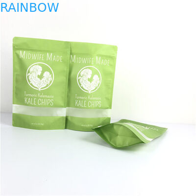 Voedselverpakking Gravure Printing Mylar Doypack met raam milieuvriendelijk en op maat