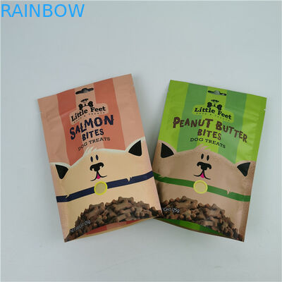 Top Gevraagd Producten Hoogkwaliteit Matte Zipper Huisdier Voedseltassen Stand Up Pouch