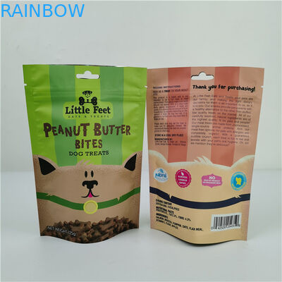 Top Gevraagd Producten Hoogkwaliteit Matte Zipper Huisdier Voedseltassen Stand Up Pouch