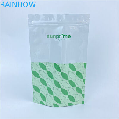 Matte PET/PE Zipper Food Doypack met geaccepteerd logo