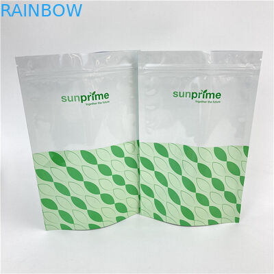 Matte PET/PE Zipper Food Doypack met geaccepteerd logo