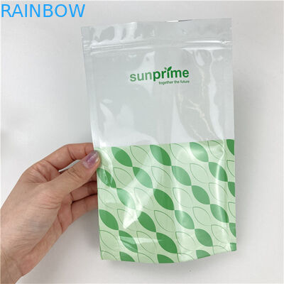 Matte PET/PE Zipper Food Doypack met geaccepteerd logo