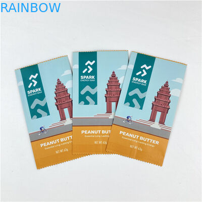 Op maat gemaakte tas met drie zijden verzegelde Mylar verpakkingszak tot 10 kleuren beschikbaar