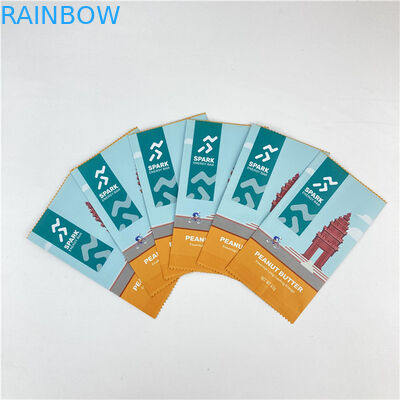 Op maat gemaakte tas met drie zijden verzegelde Mylar verpakkingszak tot 10 kleuren beschikbaar