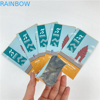 Op maat gemaakte tas met drie zijden verzegelde Mylar verpakkingszak tot 10 kleuren beschikbaar