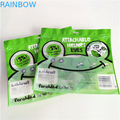 Hervergrendelbare vochtbestendige driezijdige verzegelde platte verpakking