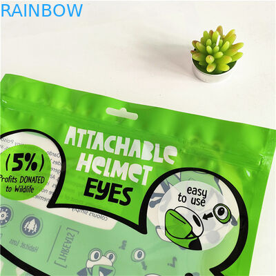 Hervergrendelbare vochtbestendige driezijdige verzegelde platte verpakking