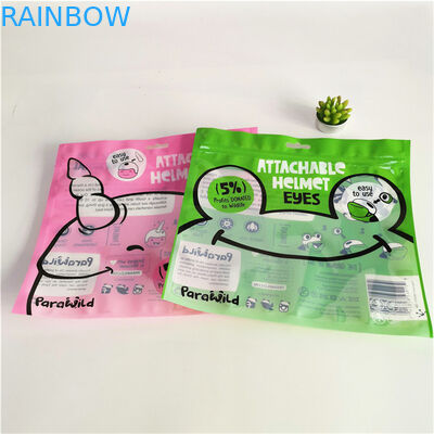 Milieuvriendelijke lekbestendige driezijdige verzegelde Mylar-verpakkingszak met rits