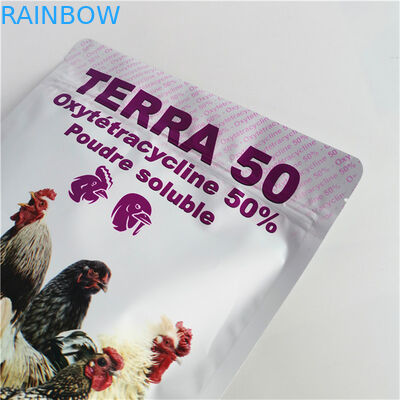 Op maat gemaakte dikte lekkagebestendige stand-up ritszak geruchtbestendige plastic verpakkingszakken