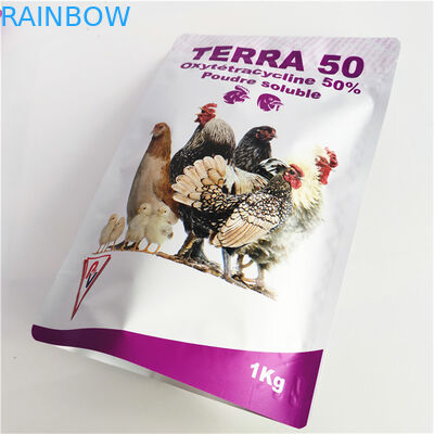 Op maat gemaakte dikte lekkagebestendige stand-up ritszak geruchtbestendige plastic verpakkingszakken