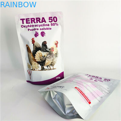 Op maat gemaakte dikte lekkagebestendige stand-up ritszak geruchtbestendige plastic verpakkingszakken