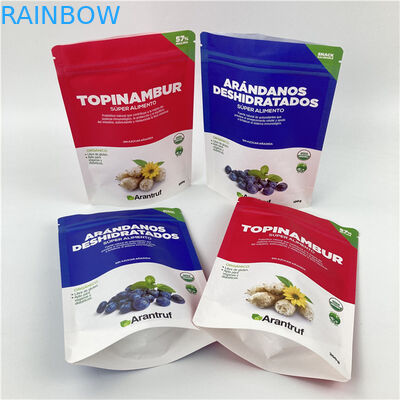 Op maat gemaakte grootte / ontwerp Kleurrijke druk Doypack milieuvriendelijk en veilig materiaal