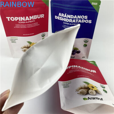 Op maat gemaakte grootte / ontwerp Kleurrijke druk Doypack milieuvriendelijk en veilig materiaal