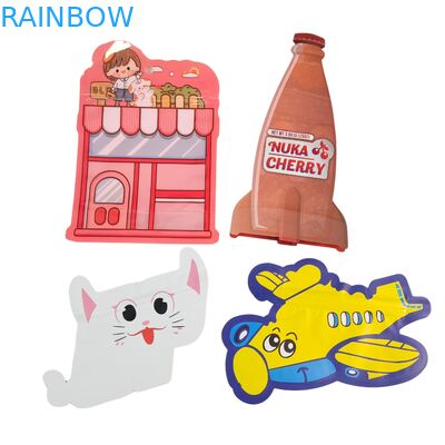 Onregelmatige, hervergrendelbare, 3,5 g kinderdichte Mylar-zakken Digitaal afgedrukt PET Ziplock verpakking voor eetbare gummy cookies