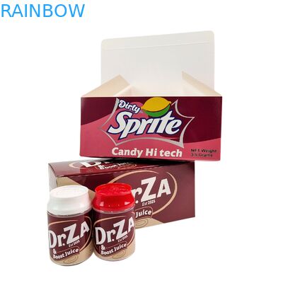 PET-plastic voedseldoos 3,5 g soda-snoep blik met gedraaid deksel