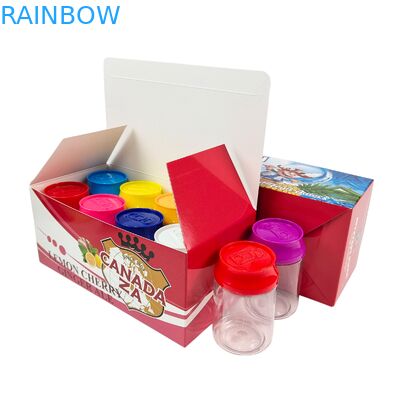 PET-plastic voedseldoos 3,5 g soda-snoep blik met gedraaid deksel