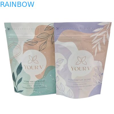 Op maat gemaakte biologisch afbreekbare Mylar zakken voor badzout 4OZ 5OZ Stand-up pouch