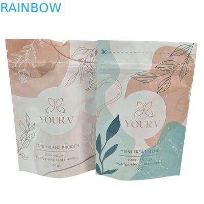 Op maat gemaakte biologisch afbreekbare Mylar zakken voor badzout 4OZ 5OZ Stand-up pouch