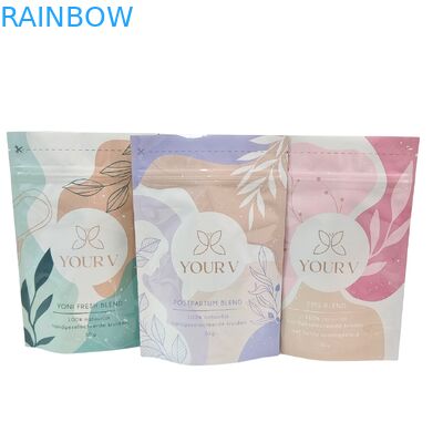 Op maat gemaakte biologisch afbreekbare Mylar zakken voor badzout 4OZ 5OZ Stand-up pouch