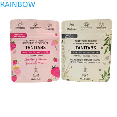 Aangepaste aluminiumfolie cosmetische sachet 5ml-20ml warmte-afdichting verpakking