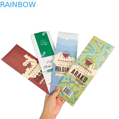 Custom Stand Up Zipper Koffiebonen zak met klep