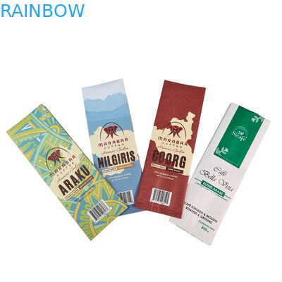 Custom Stand Up Zipper Koffiebonen zak met klep