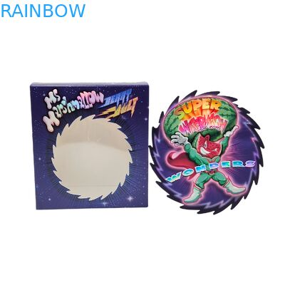 Aangepaste 3,5g-28g Mylar zakken voor snoepgummies verpakking