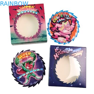 Aangepaste 3,5g-28g Mylar zakken voor snoepgummies verpakking