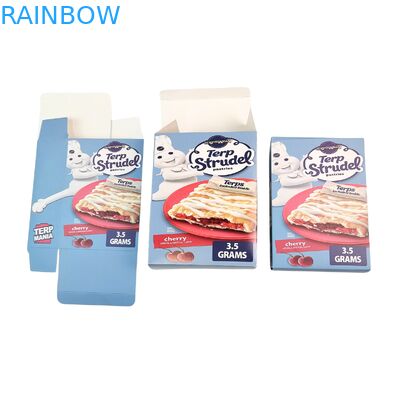 Op maat gemaakte 3,5g 7g 14g geurwerende Mylar zakken met dozen