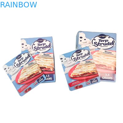 Op maat gemaakte 3,5g 7g 14g geurwerende Mylar zakken met dozen