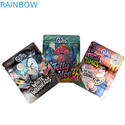 Op maat gemaakte 3,5-28 g hervergrendelbare Mylar-zakken voor voedselverpakkingen