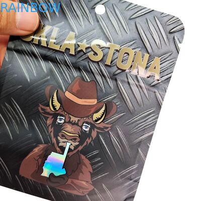 Op maat gemaakte 3,5-28 g hervergrendelbare Mylar-zakken voor voedselverpakkingen