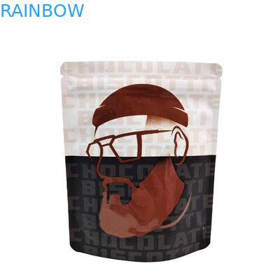 Op maat bedrukte 3,5g-28g hersluitbare, geurvrije Mylar voedselzakken