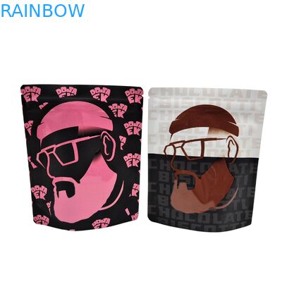 Herbruikbare Heat Seal 3.5g 1oz Mylar Ritszakken Stand-Up Aluminiumfolie Geurproof Cali Voedselopslag Mylar Zakken Op Maat Bedrukt