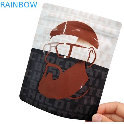 Herbruikbare Heat Seal 3.5g 1oz Mylar Ritszakken Stand-Up Aluminiumfolie Geurproof Cali Voedselopslag Mylar Zakken Op Maat Bedrukt