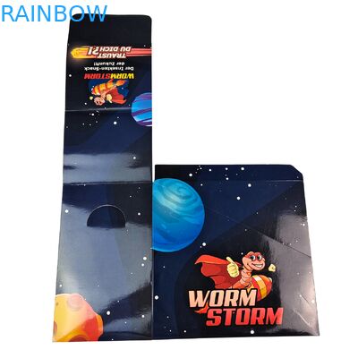 Custom Retail Display Opvouwbare 3,5g papieren doos voor ontbijt Instant gedroogd fruit noten Graan Cereal Food Packaging