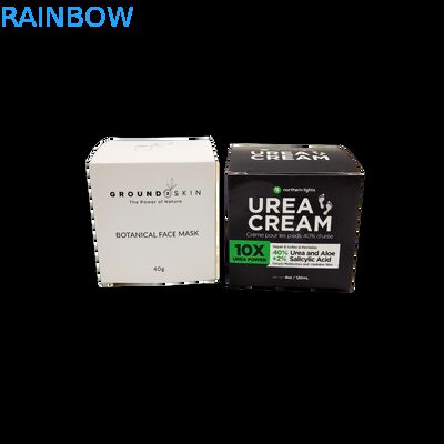 Gepersonaliseerde opvouwbare kraftpapierdoos met 350 g karton voor de winkel