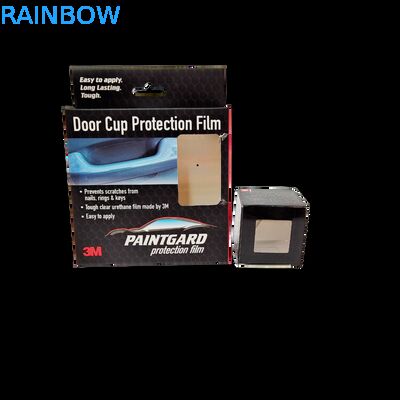 Gepersonaliseerde opvouwbare kraftpapierdoos met 350 g karton voor de winkel