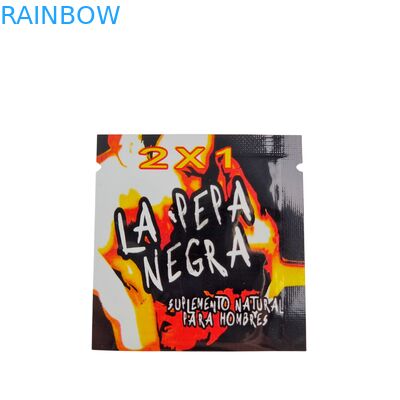 Verzorgingsmiddel voor voedsel: plastic ritszak met maatmaat voor tabletten en capsules