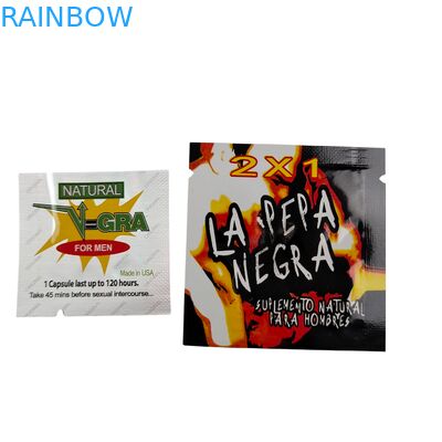 Verzorgingsmiddel voor voedsel: plastic ritszak met maatmaat voor tabletten en capsules