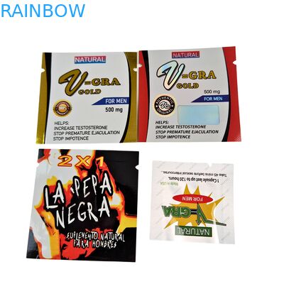 Verzorgingsmiddel voor voedsel: plastic ritszak met maatmaat voor tabletten en capsules