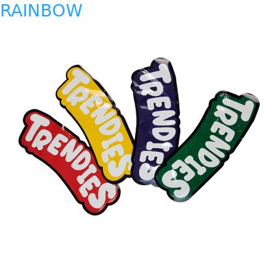 Customized No Stock Smell Proof Zipper Packing Bag 3.5g Special Shape Zipper Pouch with Child Proof Zipper