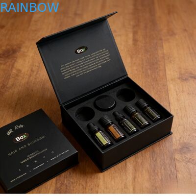 Groothandel Op Maat Luxe Cosmetische Mappen Magnetisch Cadeau EVA Schuim Inzet Mat Lamineren Biologisch Afbreekbaar Materiaal voor Parfum Ambacht