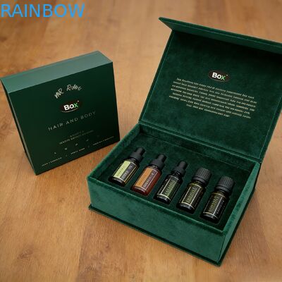 Groothandel Op Maat Luxe Cosmetische Mappen Magnetisch Cadeau EVA Schuim Inzet Mat Lamineren Biologisch Afbreekbaar Materiaal voor Parfum Ambacht