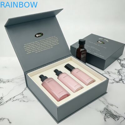 Op maat gemaakt logo luxe grote matte kartonnen biologisch afbreekbare magnetische sluiting vouwdoos verpakking voor cosmetische verpakkingen